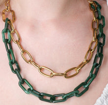 Collier à chaînes Verde Collier Signé L   