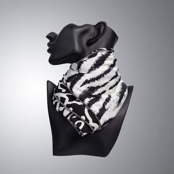 Foulard Blanca Oscuro