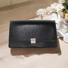 Pochette Aurélie (Noir & Doré) Sac Signé L   