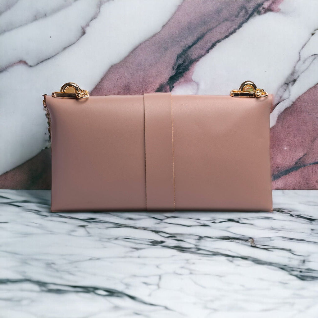 Pochette Lina - Rose Poudré Sac à main Signé L   