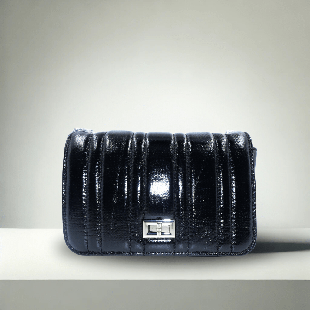 Sac Cannelle - Noir Sac Signé L   