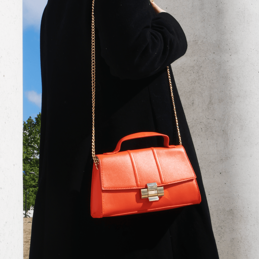 Sac Ophélia - Orange Sac Signé L   