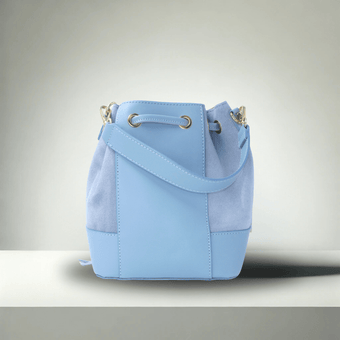 Sac seau Salomé - Bleu Clair