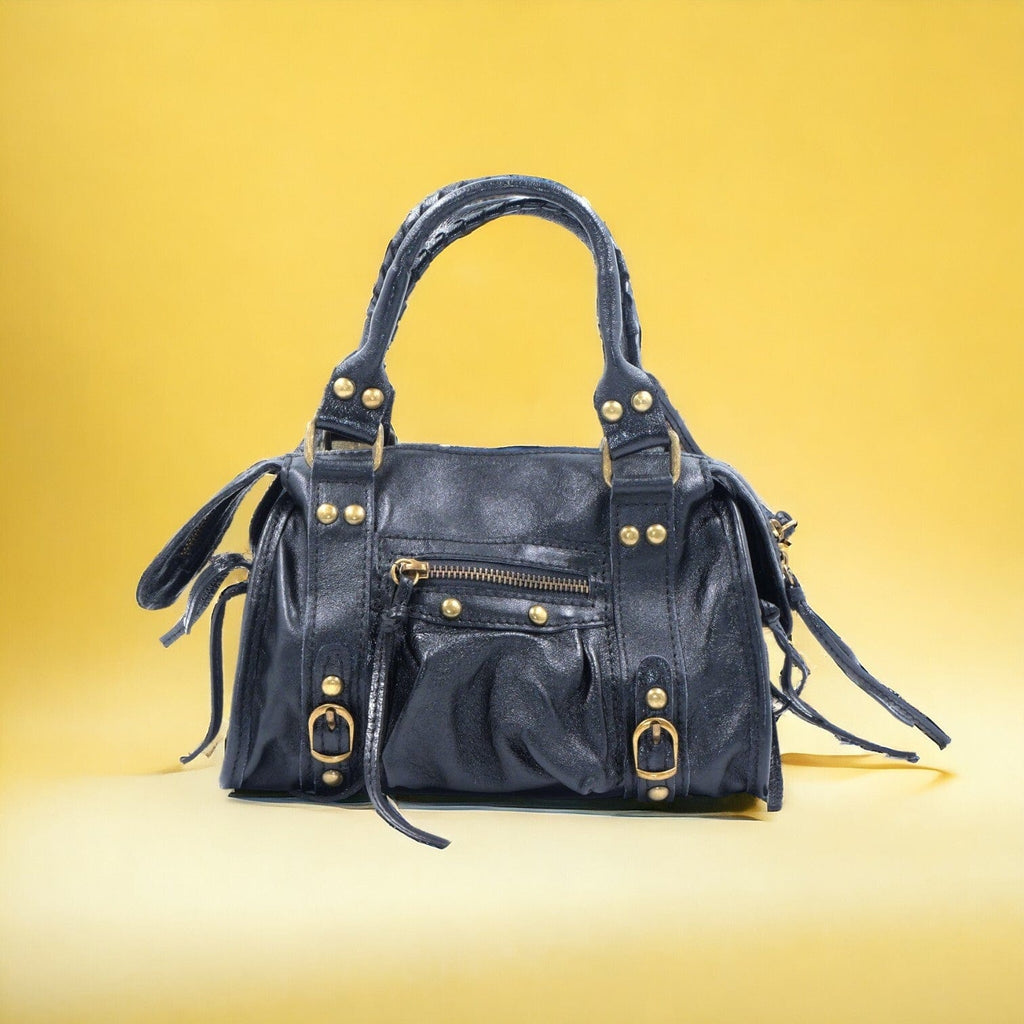 Sac Vintage - Noir Sac Signé L   