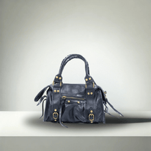 Sac Vintage - Noir Sac Signé L   